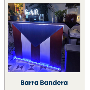Barra bandera + Bartender